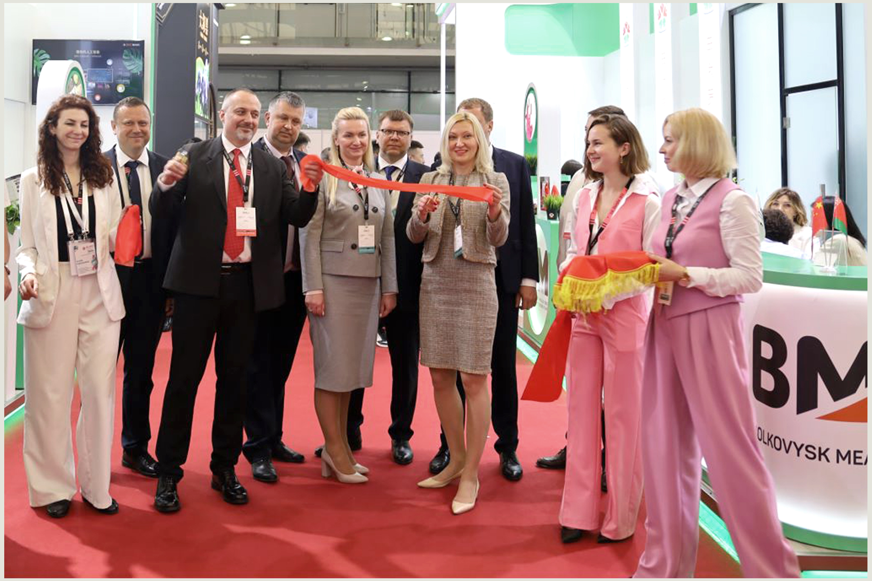 Экспазіцыя беларускіх вытворцаў на выставе SIAL SHANGHAI
