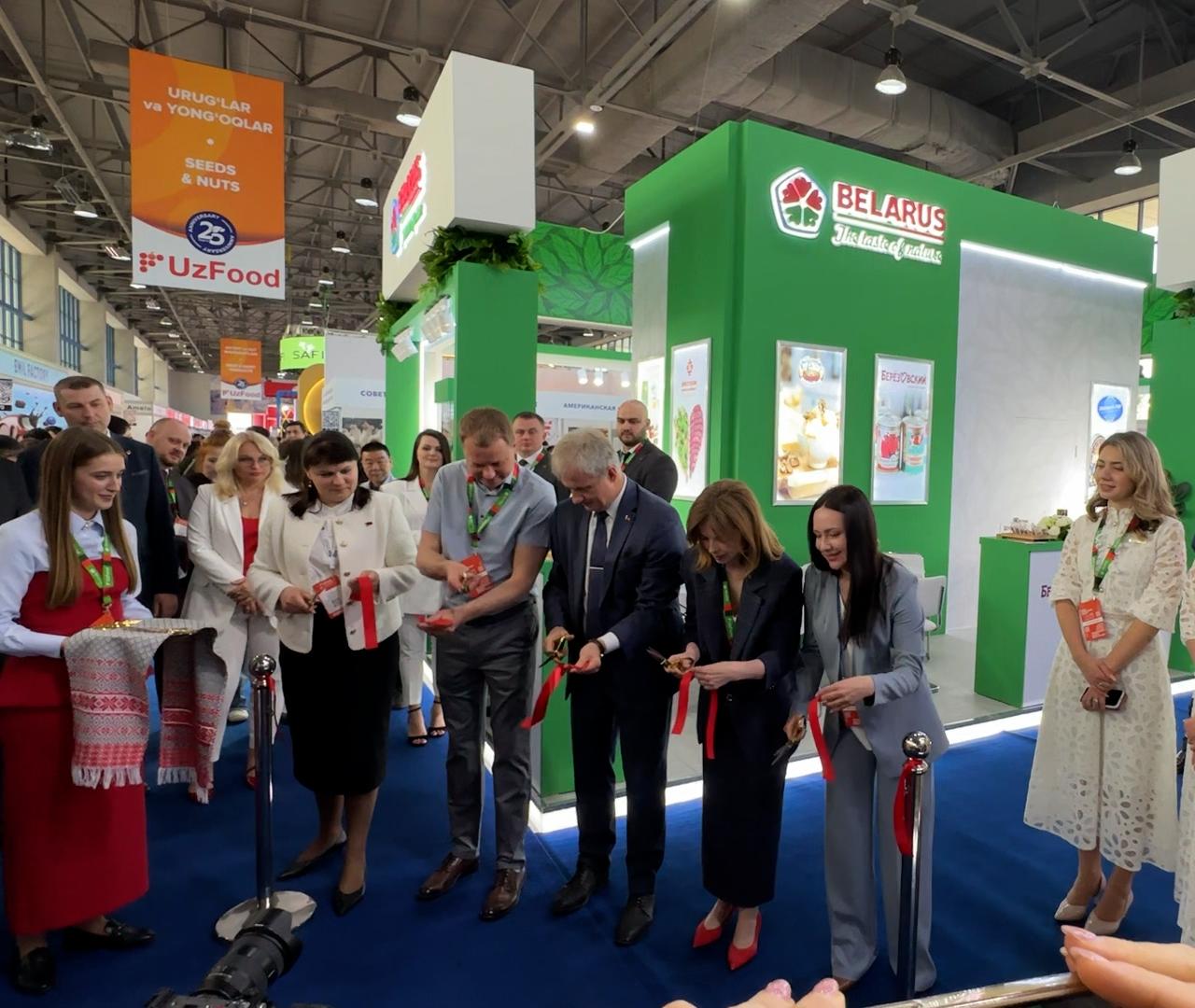 UzFood 2026:  экспозиция Belarus. The Taste of Nature представлена на выставке в Ташкенте