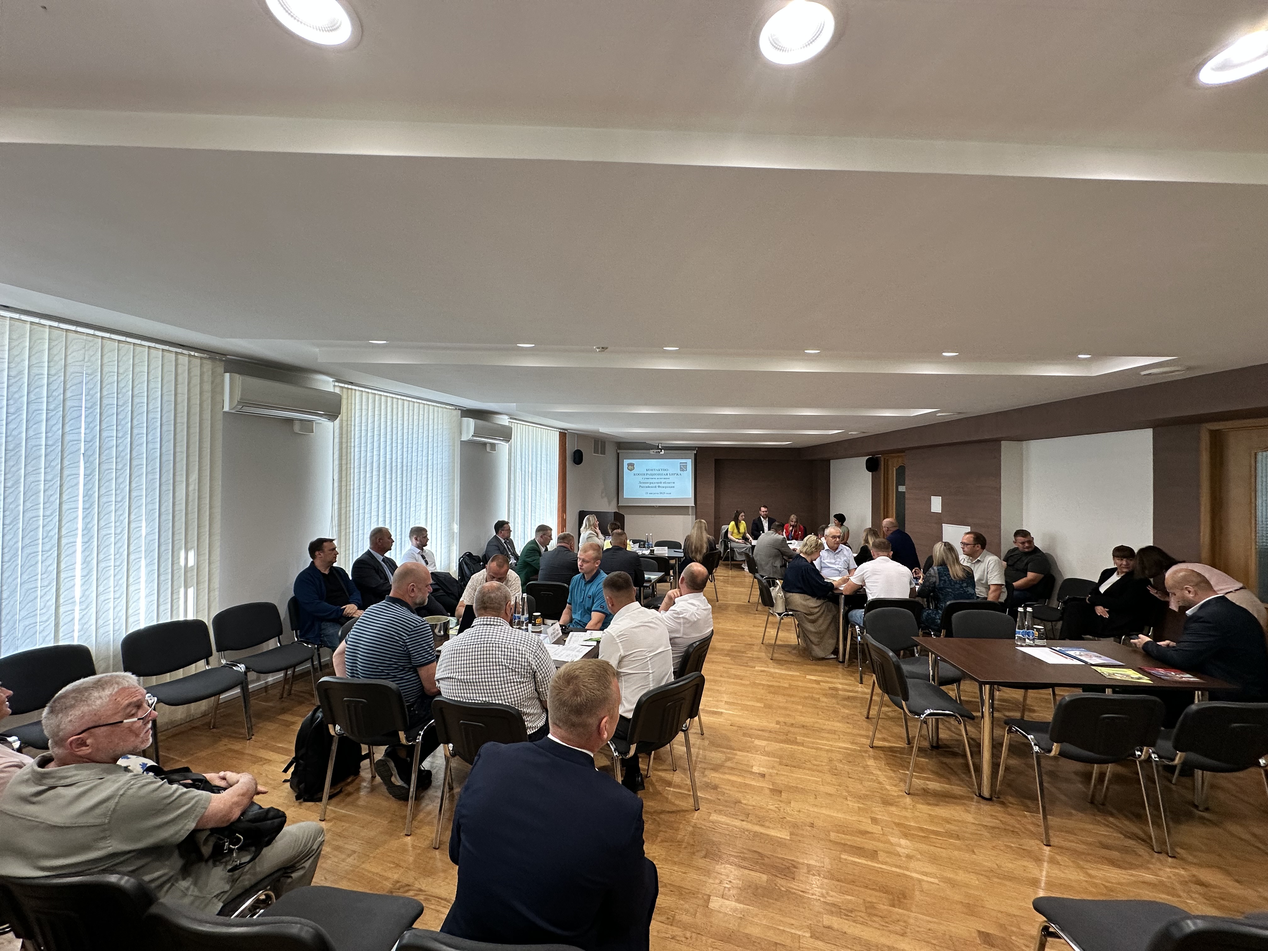 Візіт дэлегацыі Ленінградскай вобласці ў Брэст. Перамовы b2b