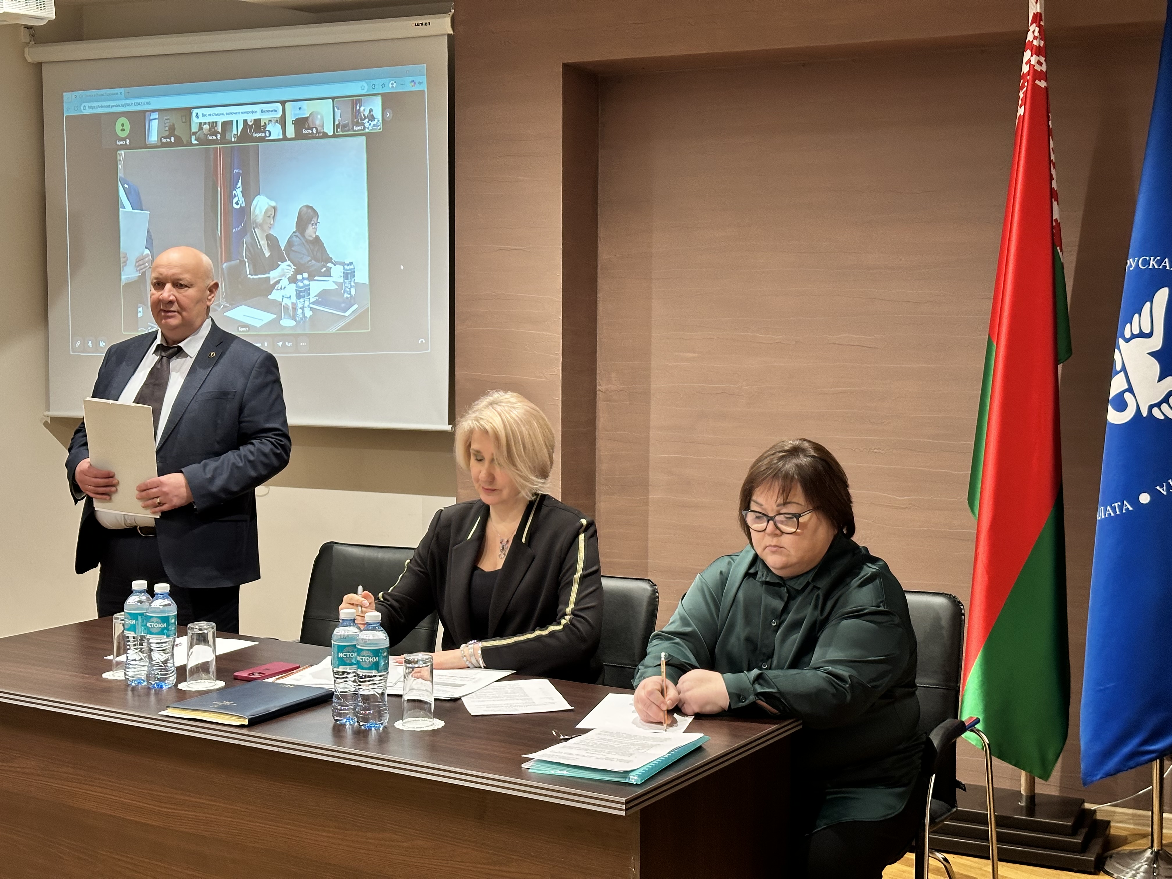 Общее итоговое собрание коллектива Брестского отделения БелТПП