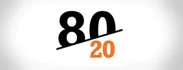Pareto law in business
