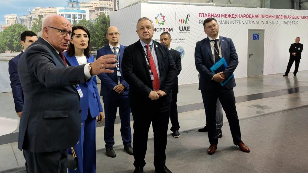 Made in Belarus exposition at the INNOPROM 2024 exhibition in Yekaterinburg