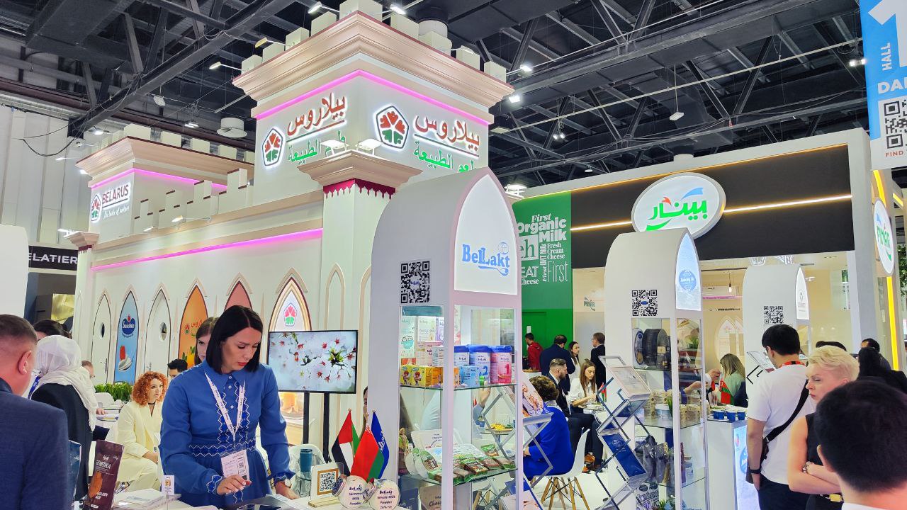Экспазіцыя Belarus. The Taste of Nature на міжнароднай выставе Gulfood 2024 у Дубаі