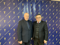 Встреча с Чрезвычайным и Полномочным Послом Монголии в  Республике Беларусь Батсухом Баярсайханом