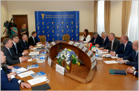 Встреча в БелТПП с губернатором Владимирской области Российской Федерации А.Авдеевым