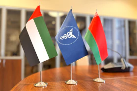 An online meeting with Director General of the Fujairah CCI H.E.Sultan Jemei Al-Hindaassi 