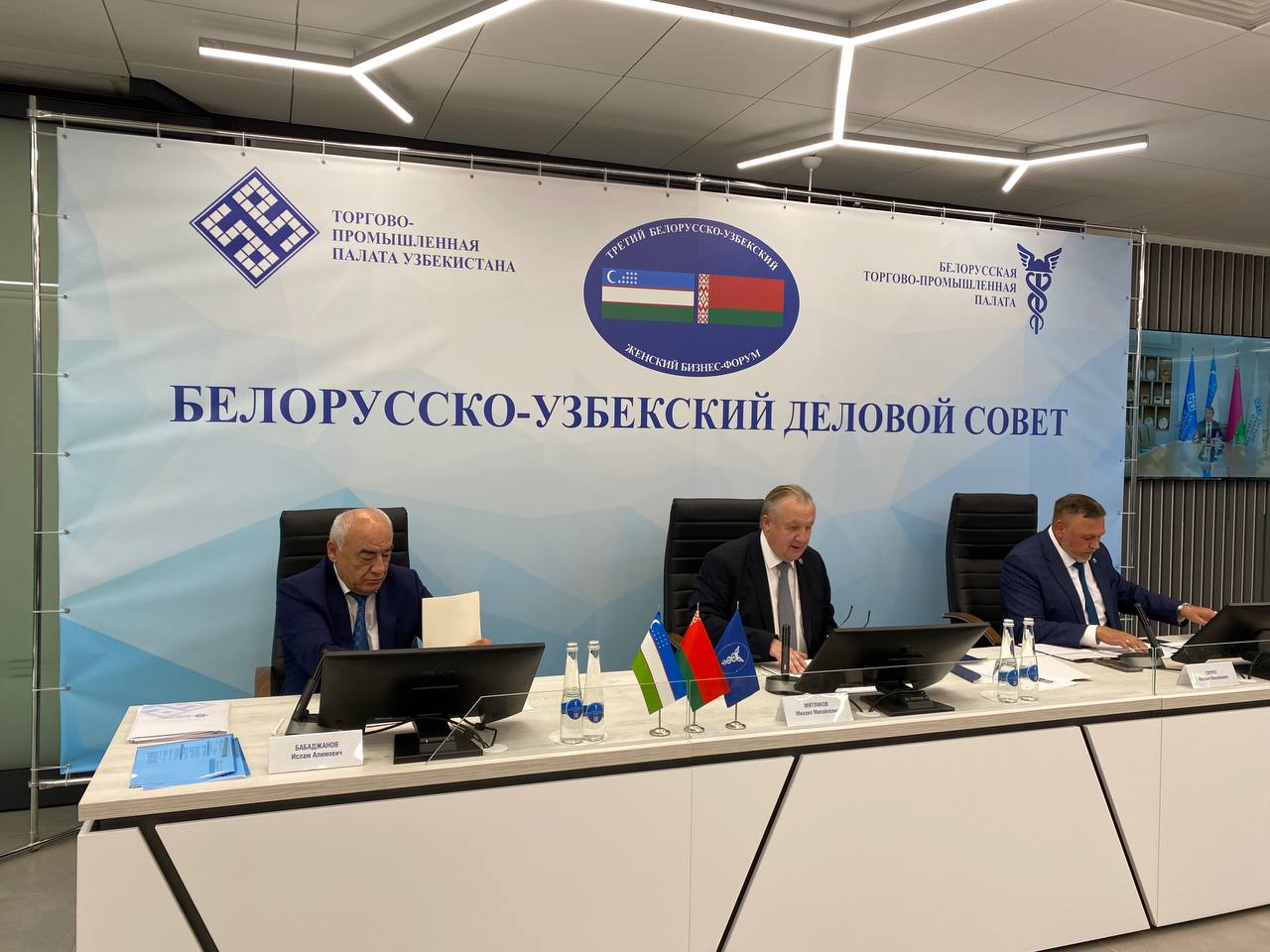 Михаил Мятликов принял участие в заседании Белорусско-Узбекского делового совета