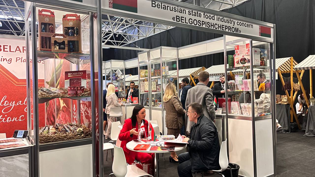 Экспазіцыя Made in Belarus на выставе AGRO FOOD DRINK TECH EXPO у Грузіі