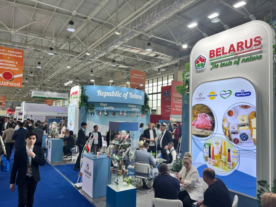 Belarus. The Taste of Nature exposition at the UzFood 2024 international exhibition in Tashkent