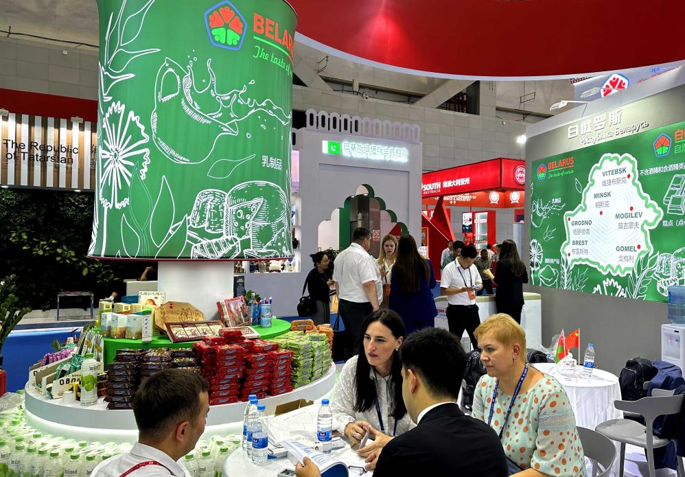 Belarusian exposition at the China-Eurasia EXPO exhibition in Urumqi
