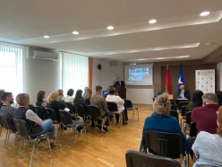 Presentation of certificates to new members of the chamber by Mikhail Myatlikov, Chairman of the Belarusian Chamber of Commerce and Industry, and the final meeting of the staff of the Brest branch of the Belarusian Chamber of Commerce and Industry