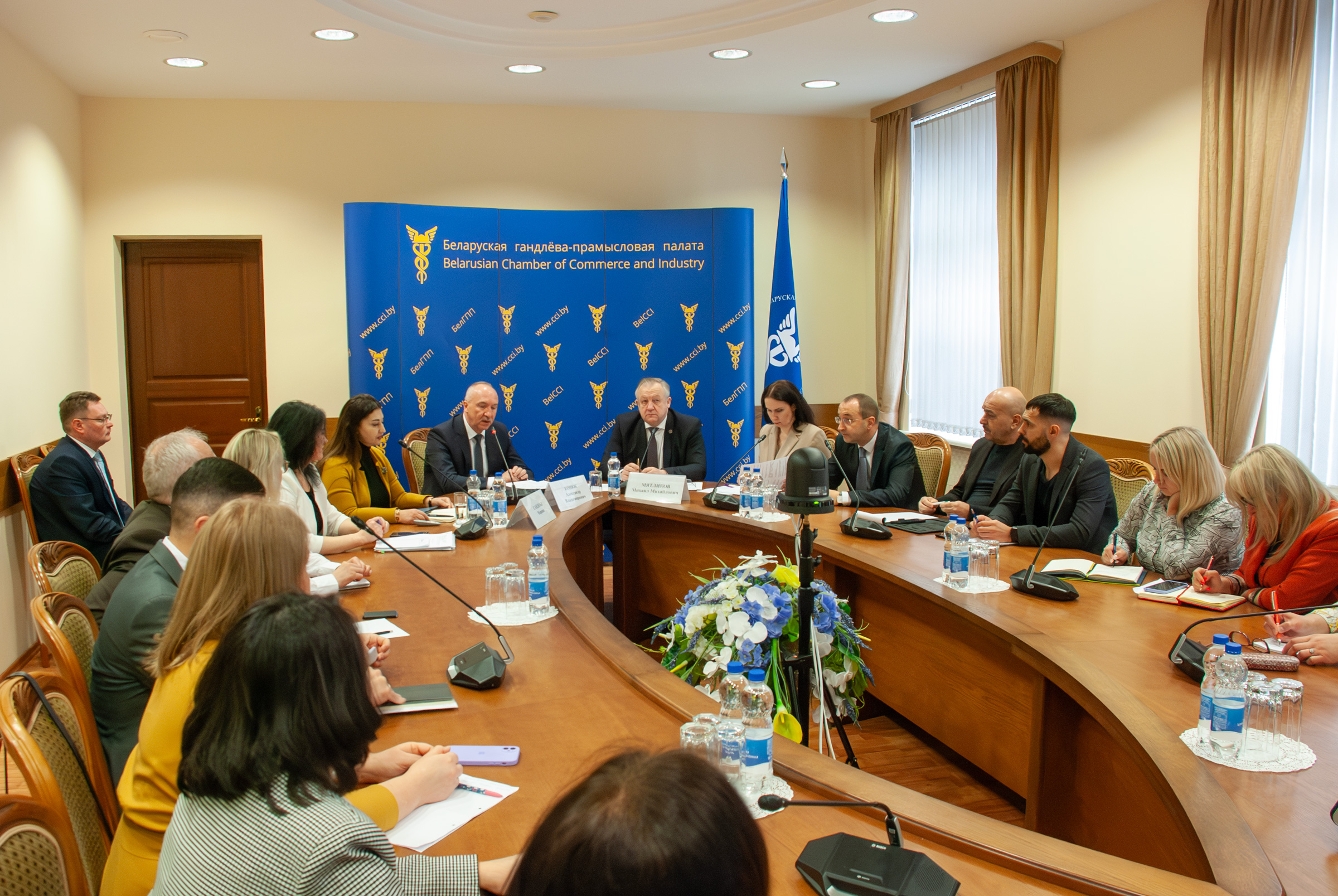 Прэзентацыя магчымасцей супрацоўніцтва з армяна-іранскай кампаніяй па бізнесе і развіцці (AIBDC) і ўдзелу ў праекце Іранскага гандлёвага цэнтра ў Ерэване