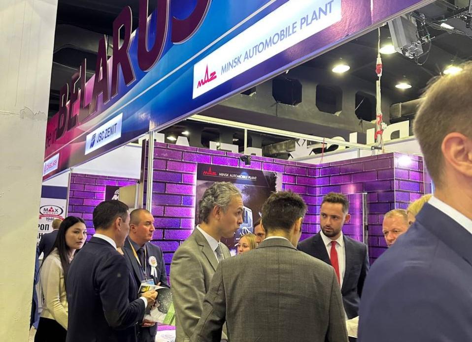 Made in Belarus exposition at the Ulaanbaatar Partnership 2023 exhibition in Mongolia