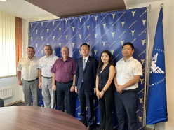 Business meeting with a delegation of the Chinese investment association