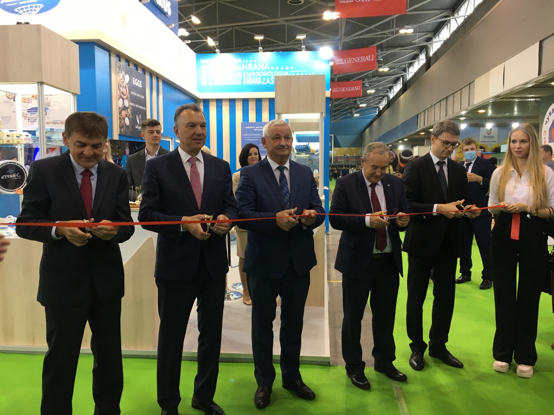 Экспозиция Made in Belarus на выставке International Agricultural Fair Novi Sad в Сербии