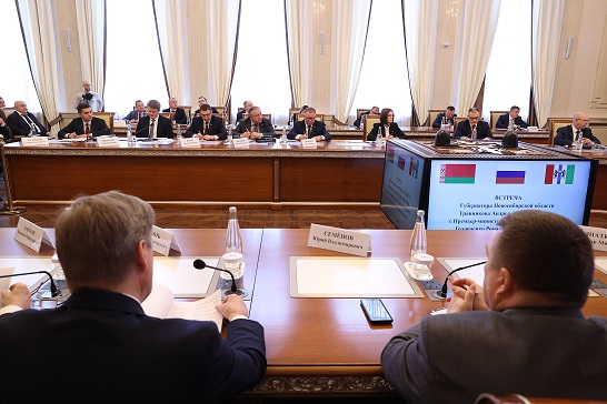 Рабочы візіт у Новасібірск