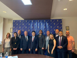 Reception at the Brest branch of the Belarusian Chamber of Commerce and Industry of the Ambassador Extraordinary and Plenipotentiary of the Kyrgyz Republic to the Republic of Belarus