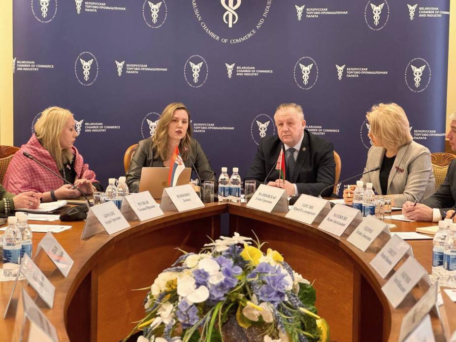Mikhail Myatlikov discussed with the Ambassador of Serbia the possibility of opening direct flights between Minsk and Belgrade